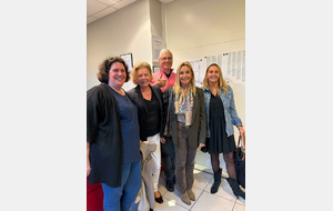 équipe championne de comité de l'open X4
Gaëlle Chenevière, Florence Marcheget,Bernard Cabasse, Pascale Barat, Anne Solis Westhead