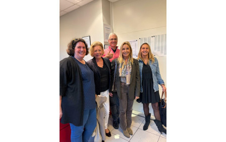 équipe championne de comité de l'open X4
Gaëlle Chenevière, Florence Marcheget,Bernard Cabasse, Pascale Barat, Anne Solis Westhead