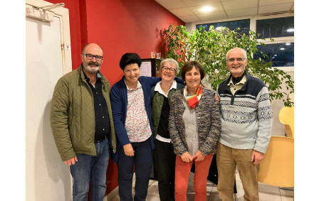 challenge X4 équipe championne
Jean-Yves Oriot, Françoise Rubin, Maryline Morin, Nicole Simon, Jean-Pierre Juin